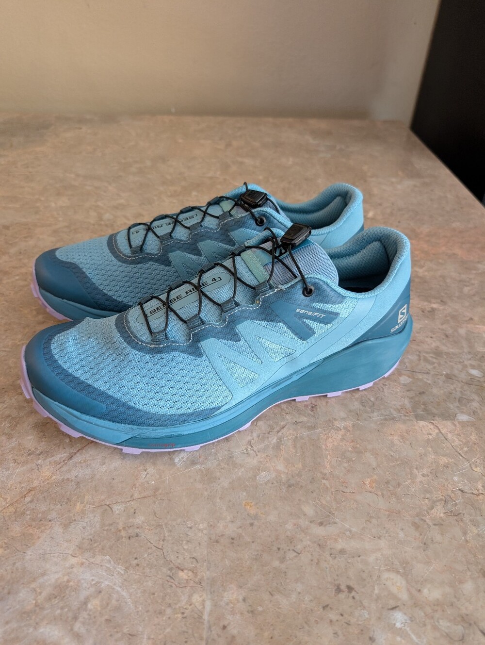 Salomon Sense Ride 4 Escarpe Trail Running Shoes #414502 Women Size 10.5 No Box